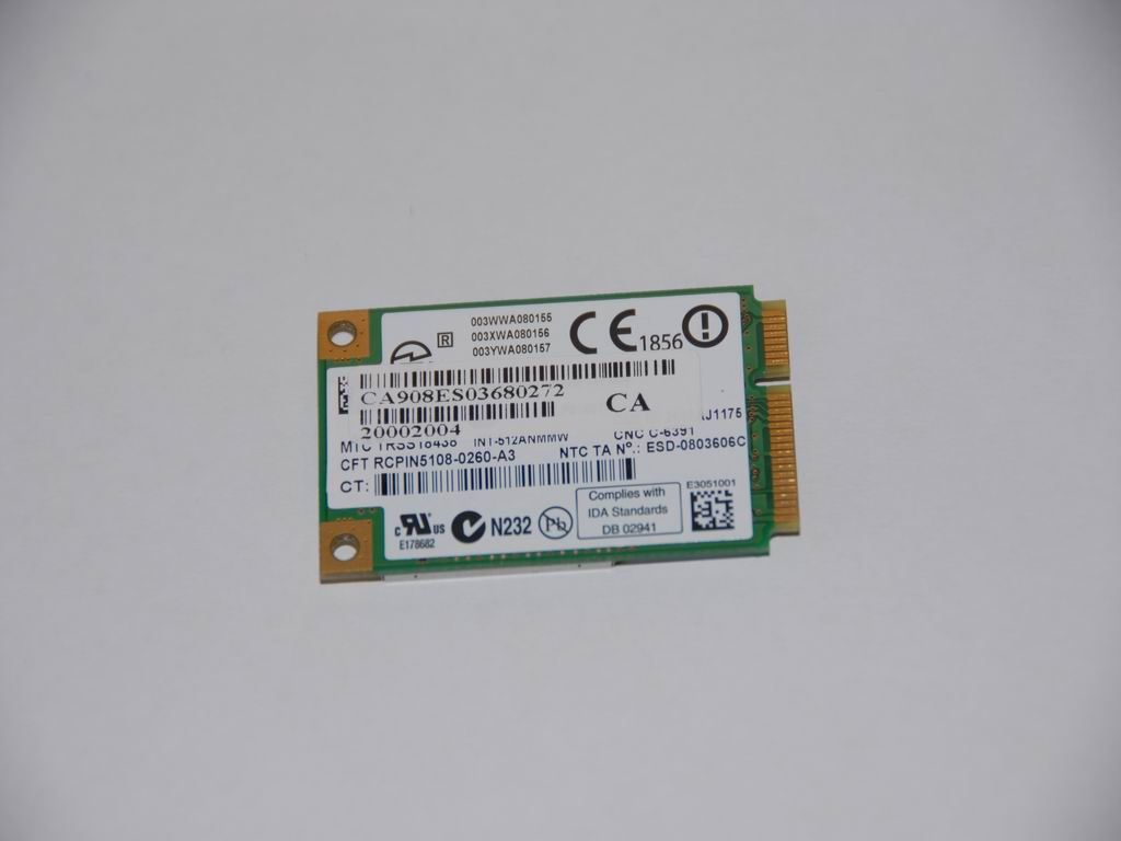 Lenovo 5100N MOW_RW M NB WLAN(LI) WiFi WLAN PCIe PCI Intel Board 20002004