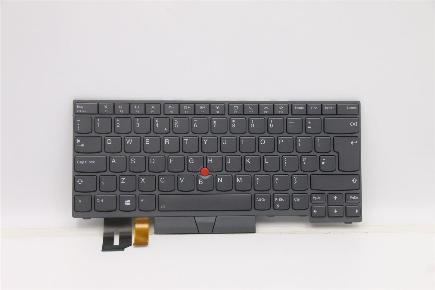 Lenovo ThinkPad P14s 2 T14 2 Keyboard UK Grey Backlit 5N21B08364