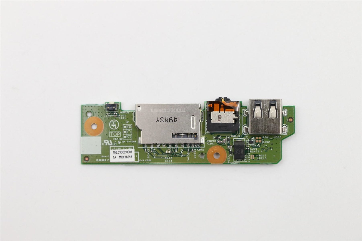 Lenovo Flex Edge 15 2 Pro-15 Card Reader USB Audio Board 5C50H33172