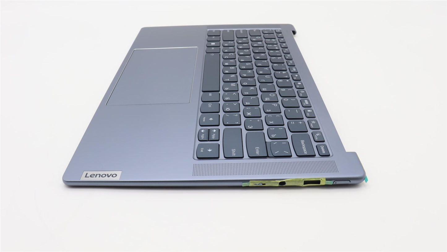 Lenovo Yoga 7 14IAH7 Palmrest Cover Touchpad Keyboard Russian 5CB1J23821