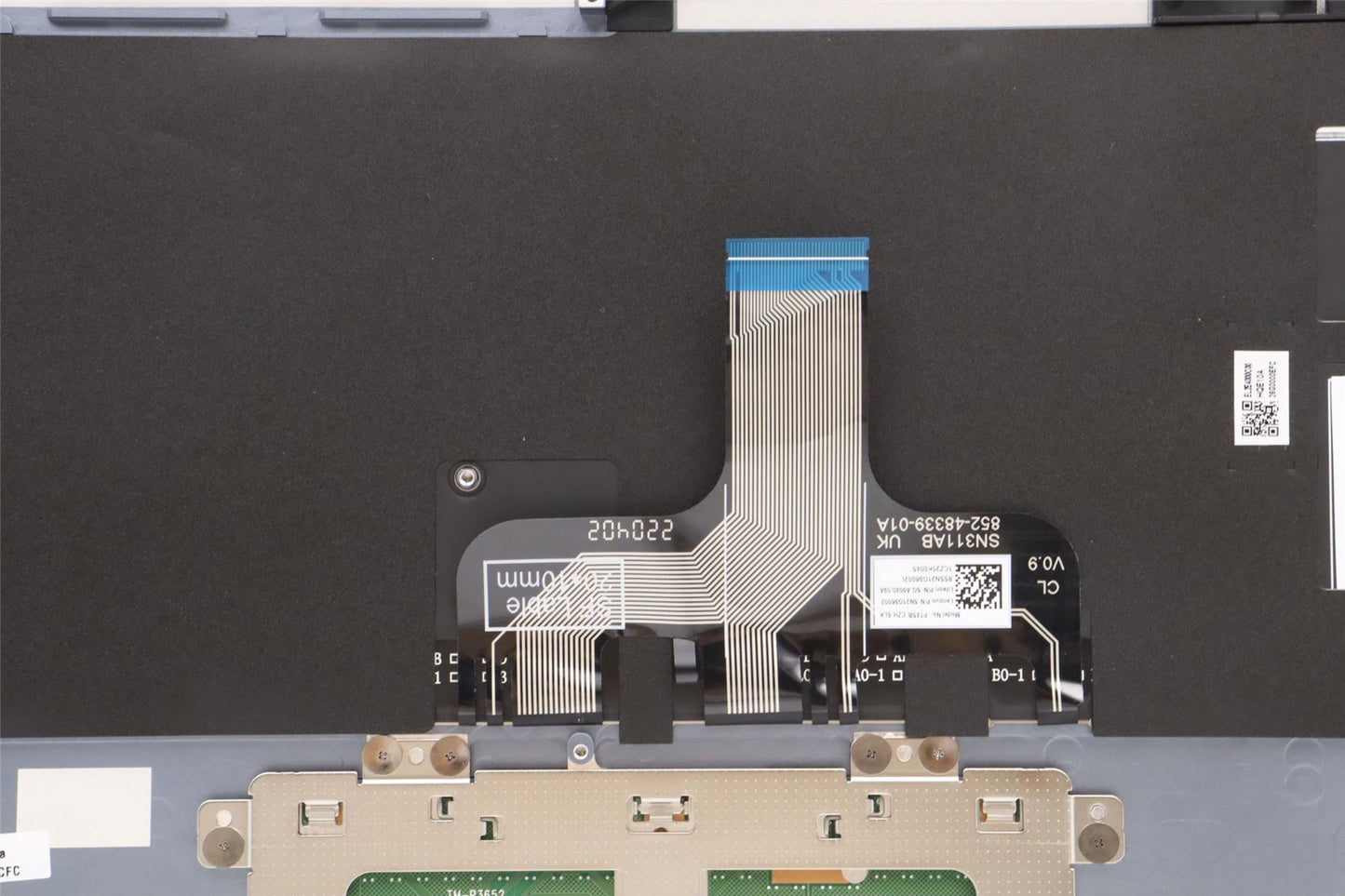 Lenovo Yoga 7 14ARB7 Palmrest Cover Touchpad Keyboard Stone Blue 5CB1J11108