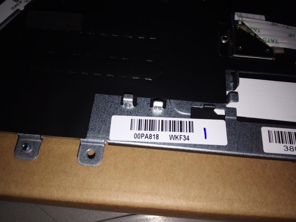 Lenovo internal, Korea, CHY, bkl, bracket Keyboard 00PA818