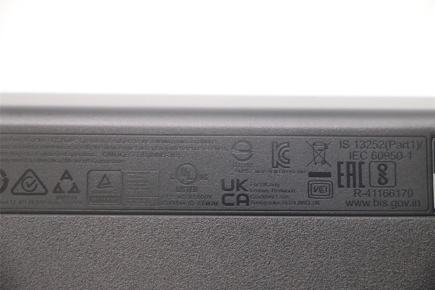 Lenovo USB Calliope KB BK TUR 5D50U84470