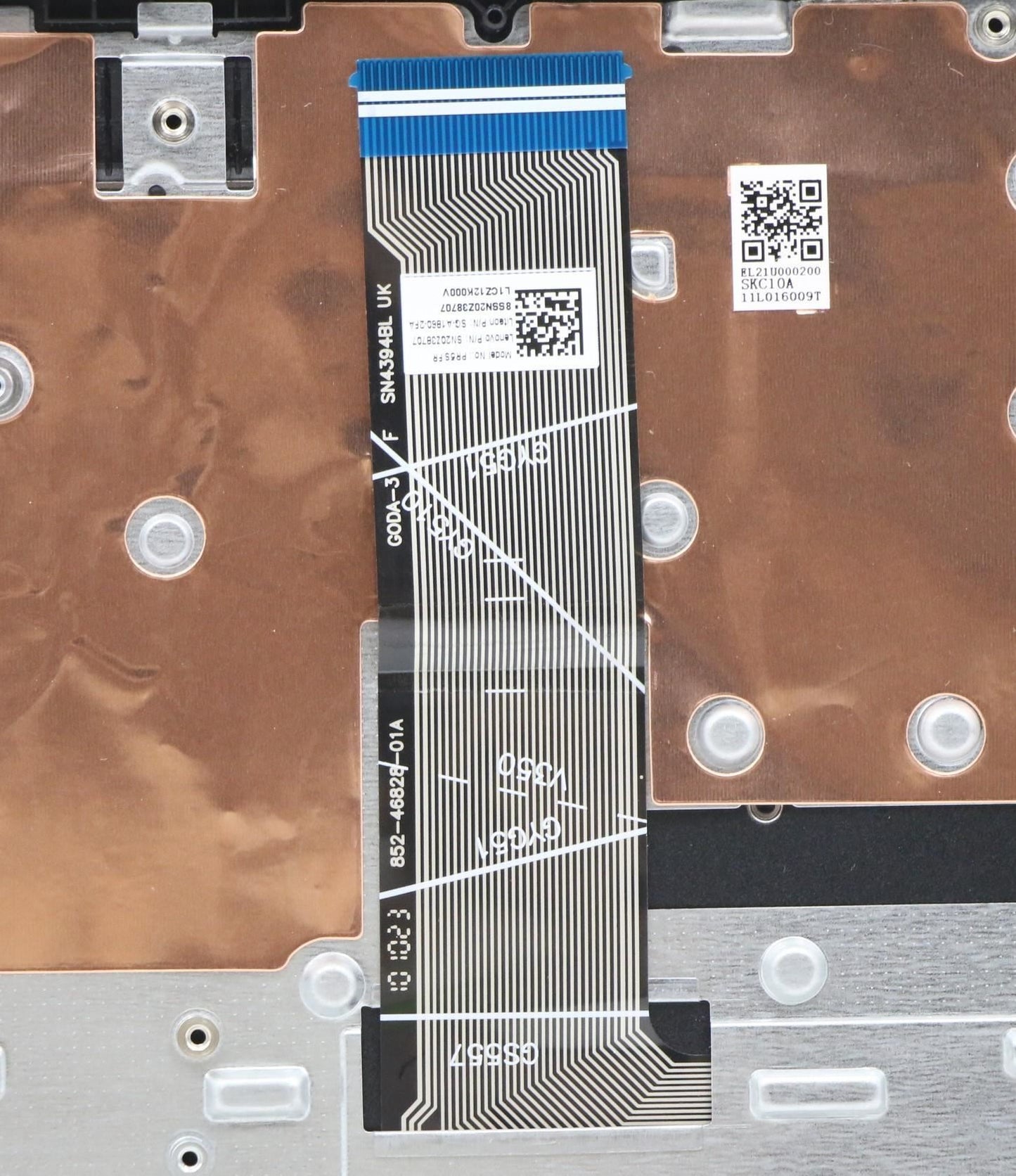 Lenovo Upper Case ASM_FRA L82KD BK TEX 5CB1C18829