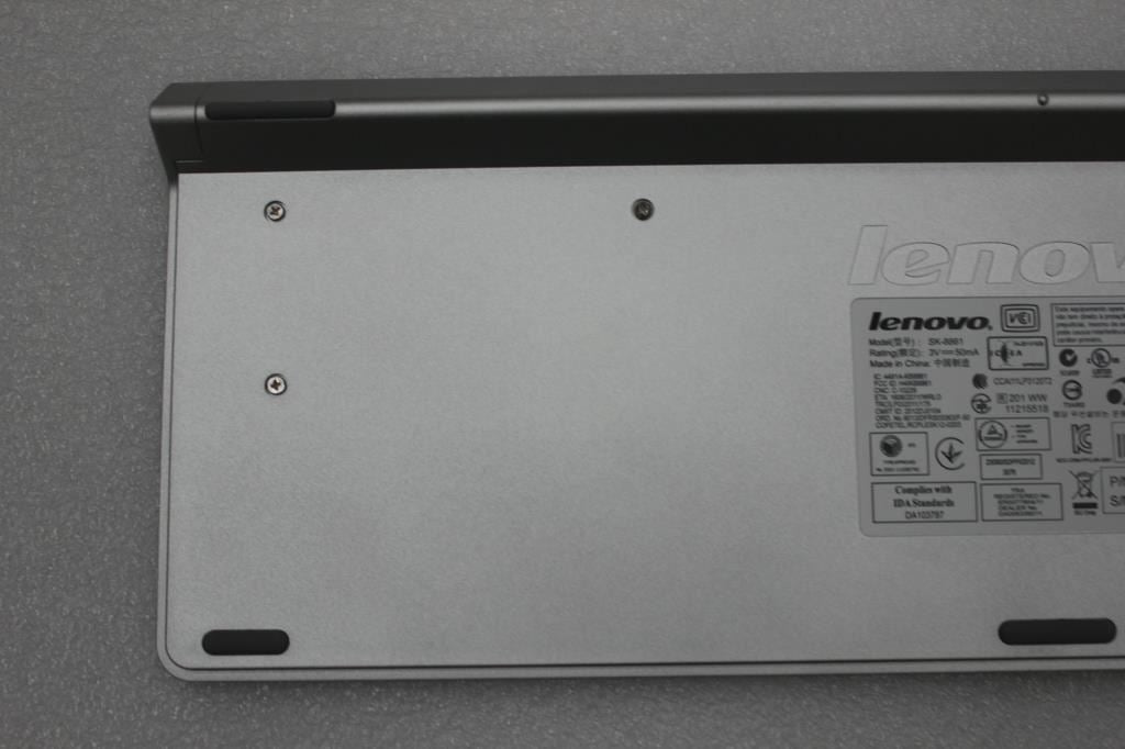 Lenovo Liteon SK-8861(US) S-Silk KB-Silver US English Keyboard 90200325