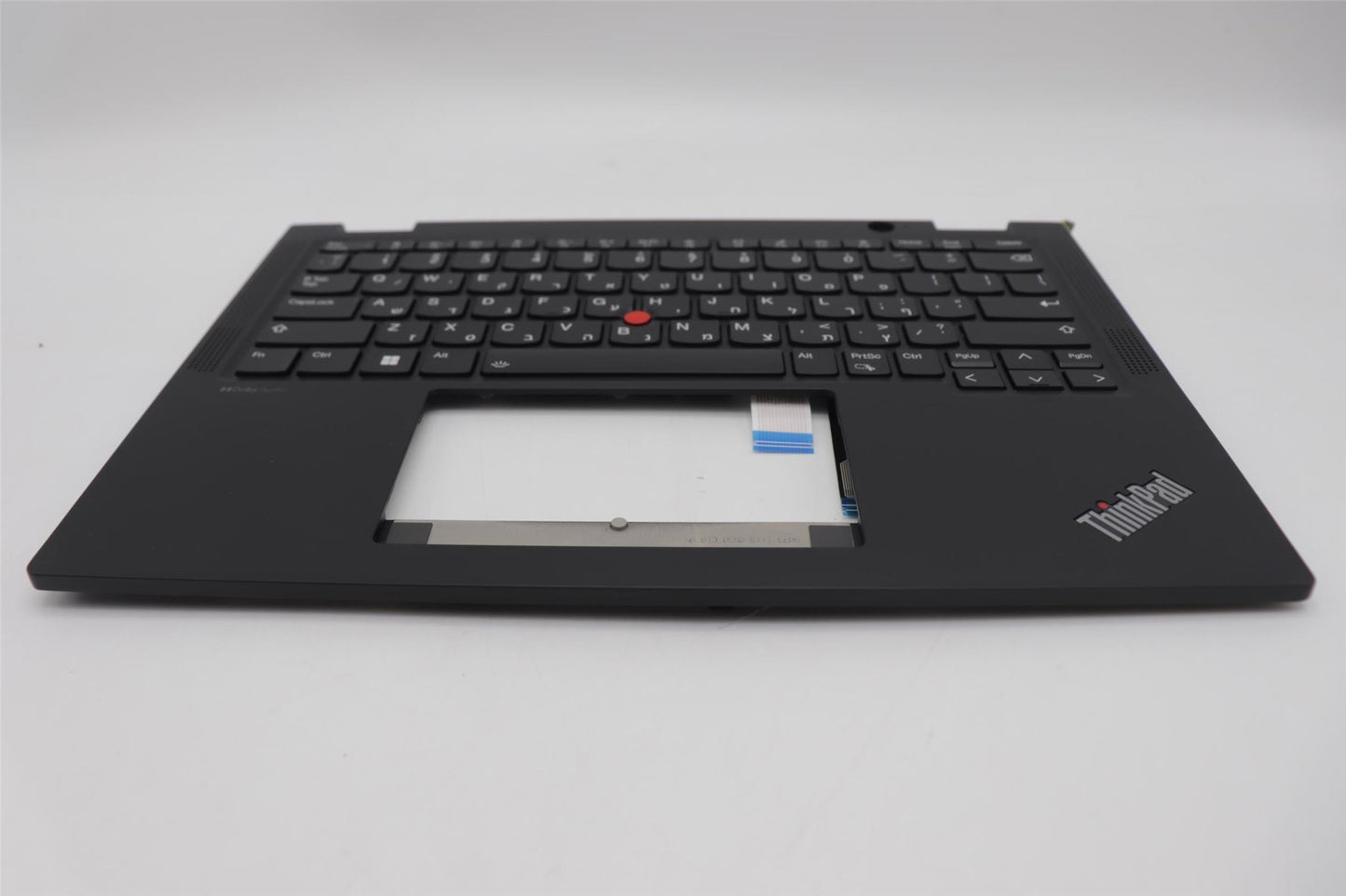 Lenovo ThinkPad X13 Gen 4 Keyboard Palmrest Top Cover Hebrew Black 5M11L64234