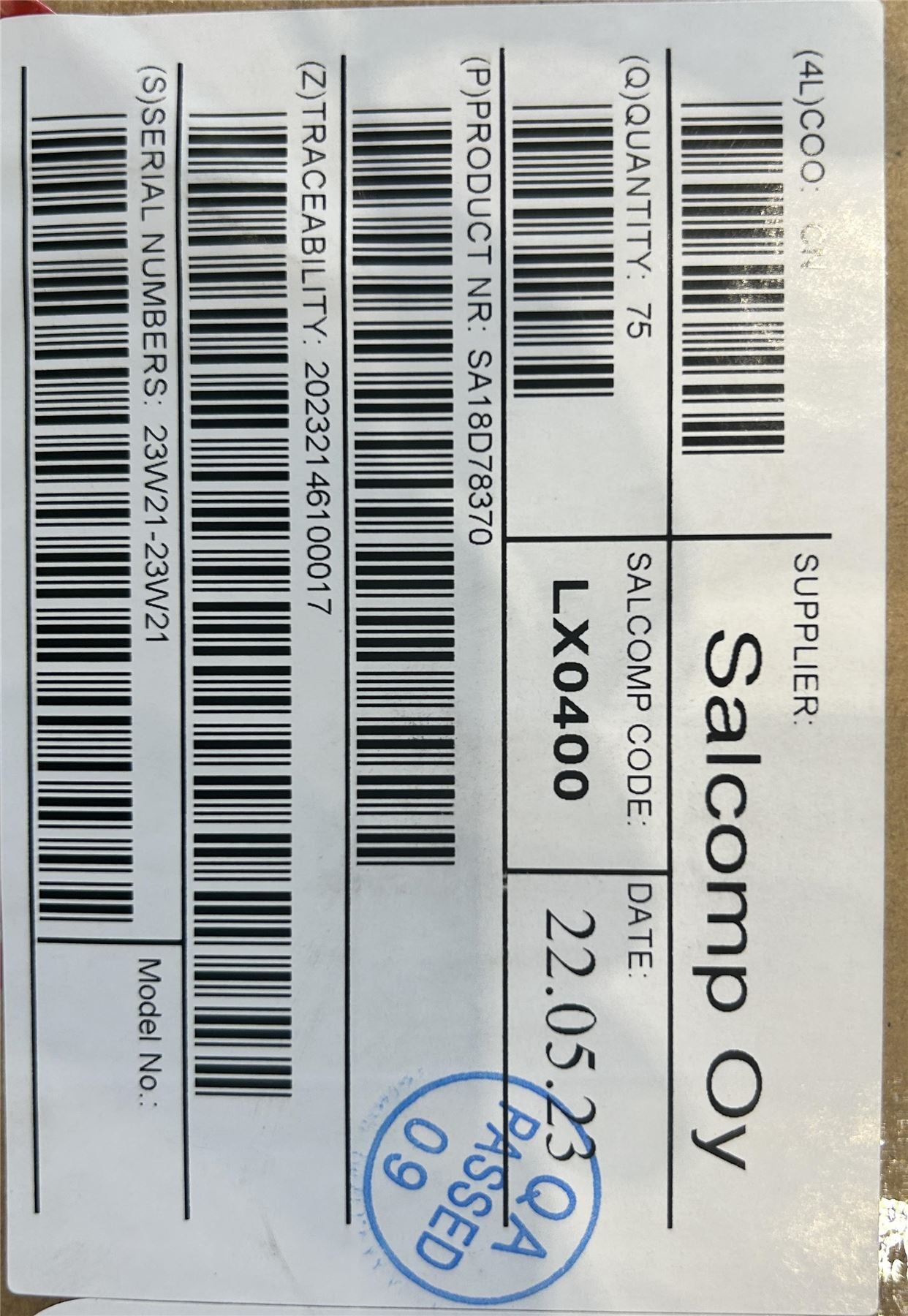Lenovo Tab Tab P12 Tab M10 5G AC Charger Adapter Power supply SA18D78370