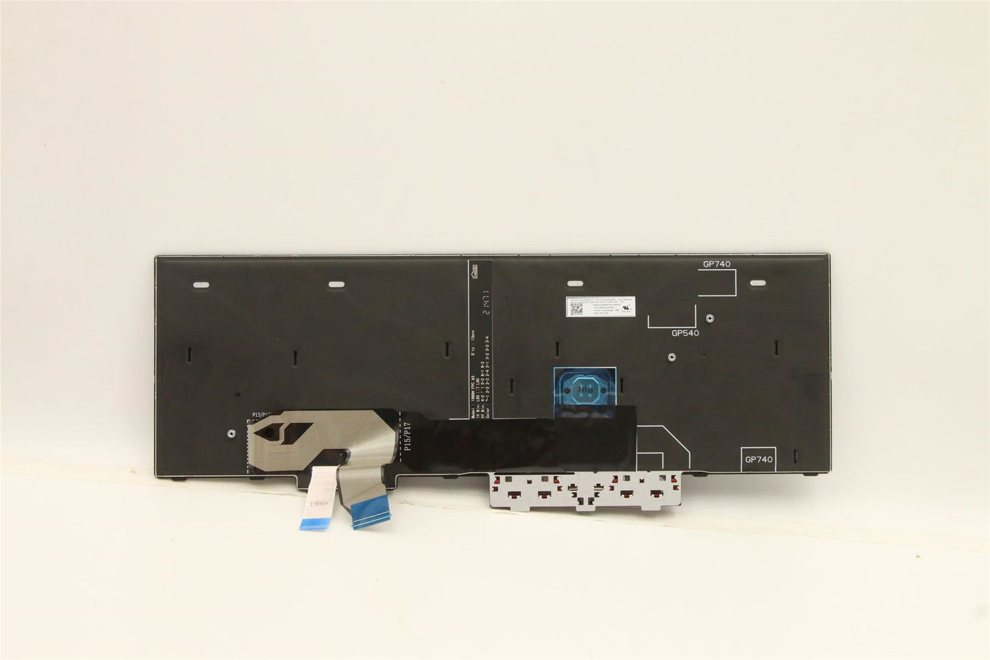Lenovo ThinkPad T15g 2 P15 2 Keyboard Portuguese Black Backlit 5N21B44346