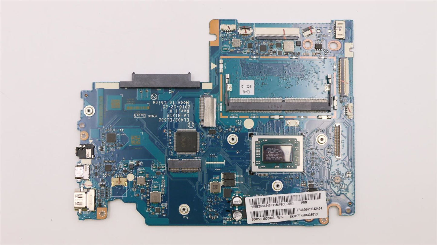 Lenovo IdeaPad S340-14API Motherboard Mainboard UMA AMD Ryzen 5 3500U 5B20S42464