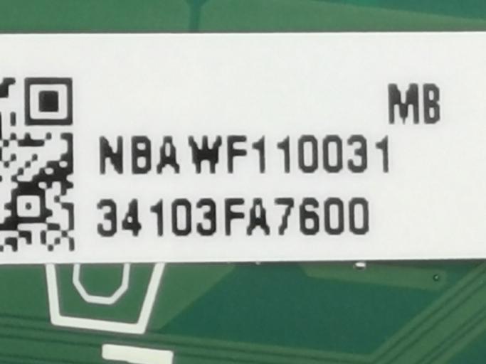 Acer Chromebook CB314-2H Motherboard Mainboard NB.AWF11.003