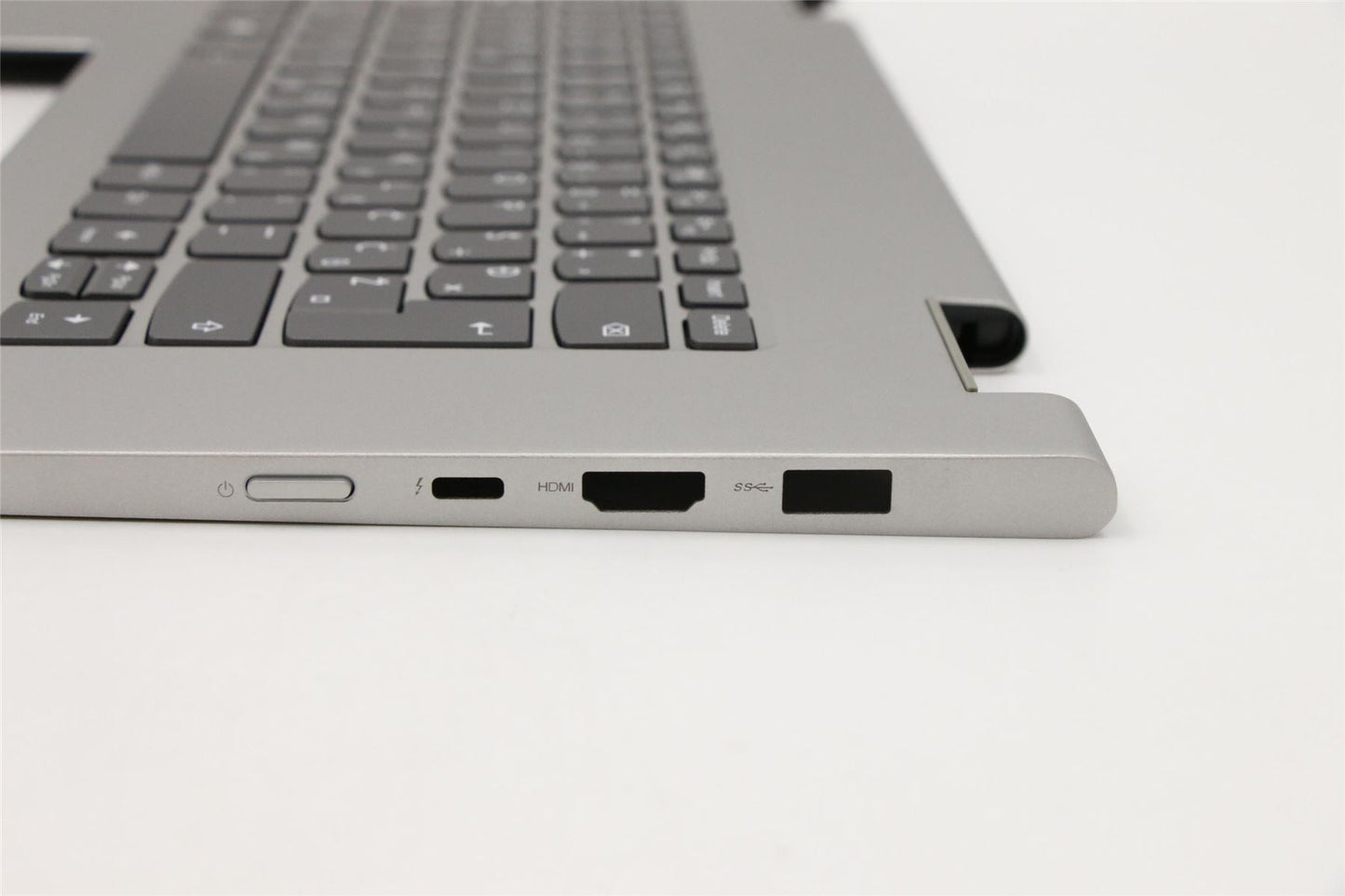 Lenovo Yoga 730-15IWL Keyboard Palmrest Top Cover Belgian Silver 5CB0T04936