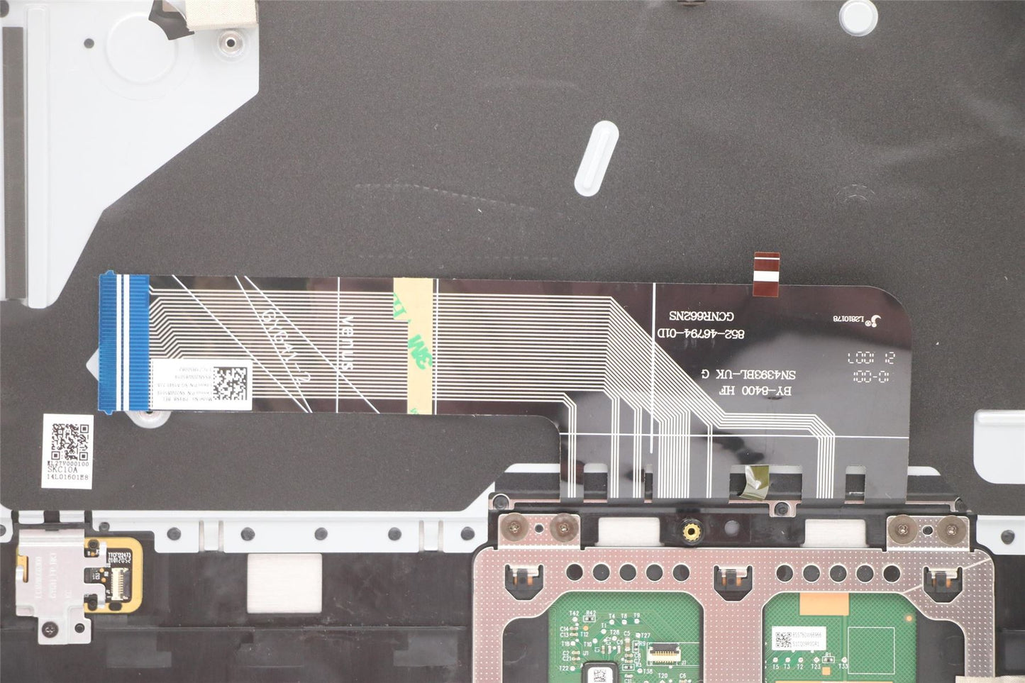 Lenovo IdeaPad 7 14ACN6 Palmrest Cover Touchpad Keyboard Belgian 5CB1D12418