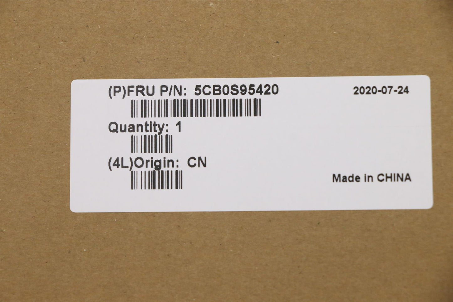 Lenovo FRU COVER D_COVER_L860_SUB_ASSY 5CB0S95420