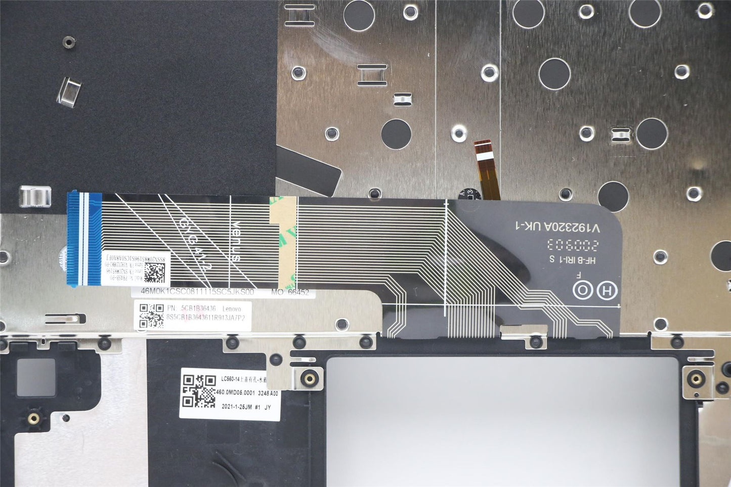 Lenovo Upper Case ASM_POR W 82HS AB 5CB1B36436