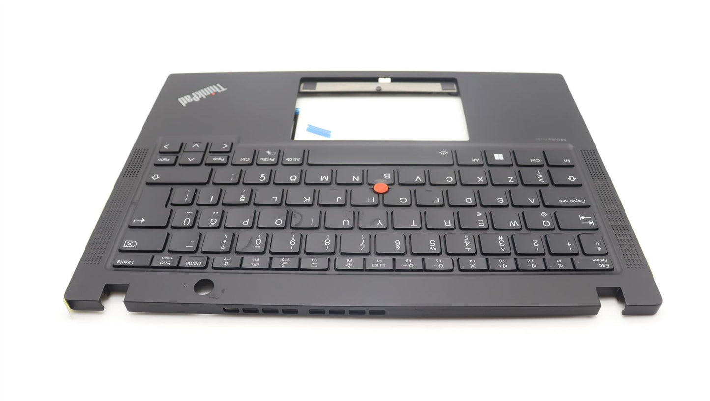 Lenovo ThinkPad X13 Gen 4 Keyboard Palmrest Top Cover Turkish Black 5M11L86065