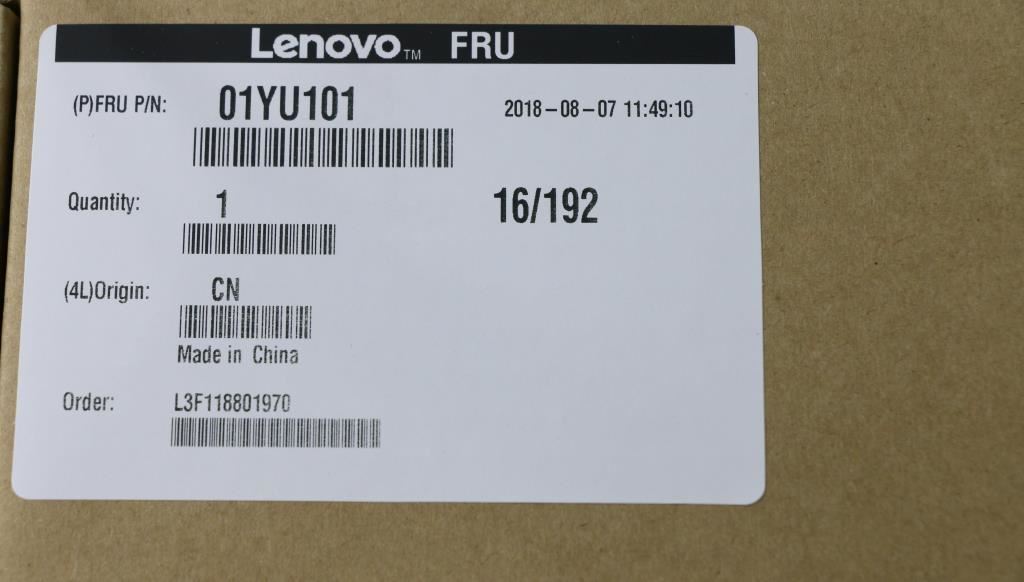 Lenovo ThinkPad X250 Palmrest Top Cover Housing Black 01YU101