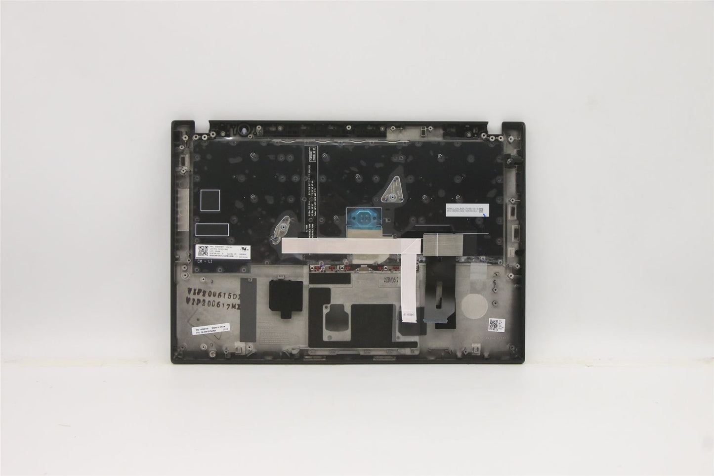 Lenovo ThinkPad T14s Keyboard Palmrest Top Cover Greek Black Backlit 5M10Z54258
