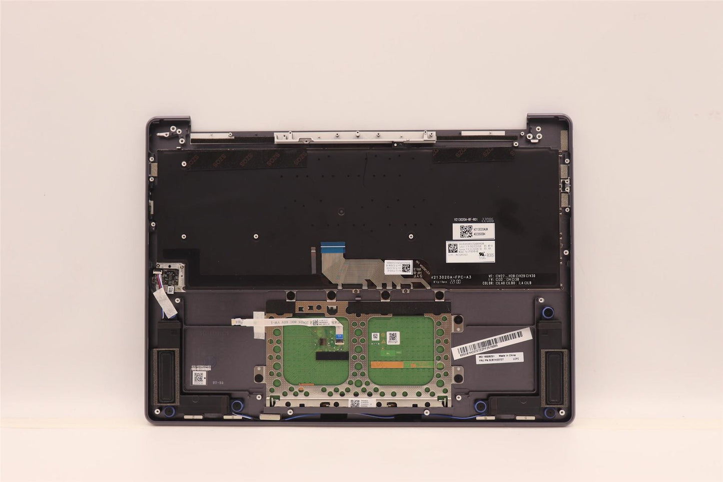 Lenovo IdeaPad 9 14IAP7 Palmrest Cover Touchpad Keyboard Belgian Grey 5CB1H23727