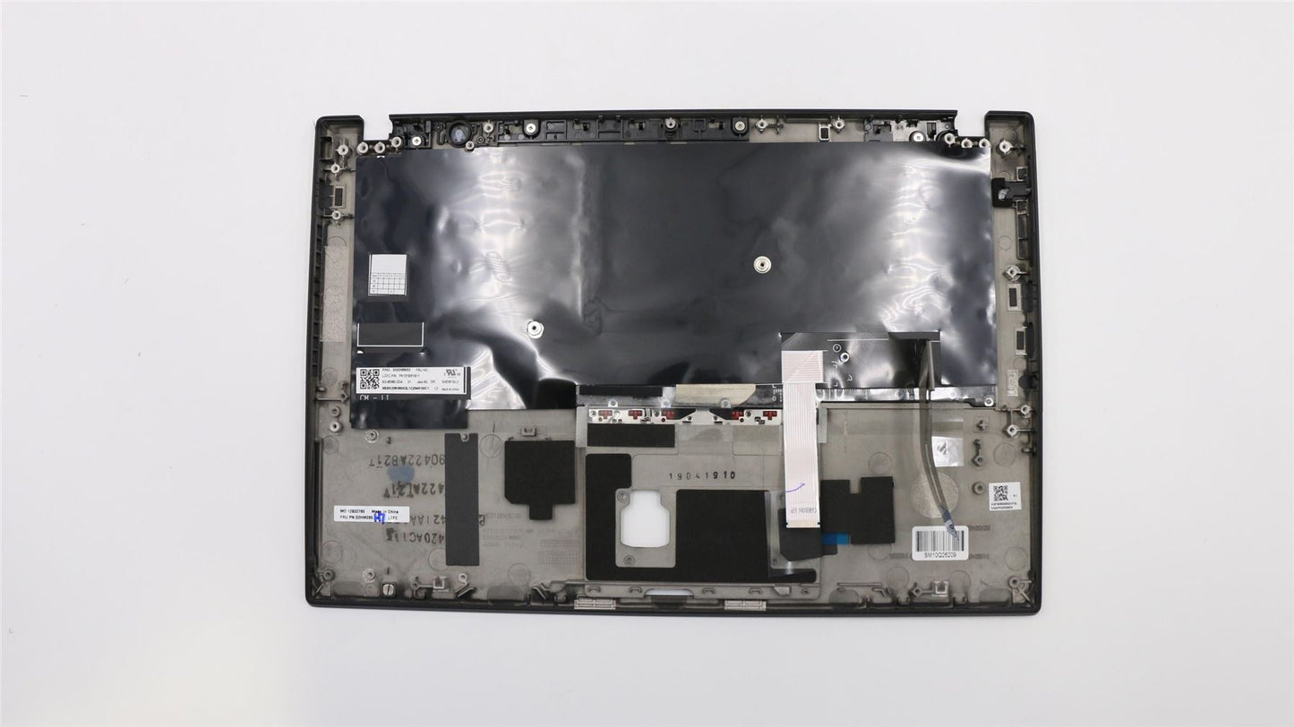 Lenovo ThinkPad T490s Keyboard Palmrest Top Cover German Black 02HM285