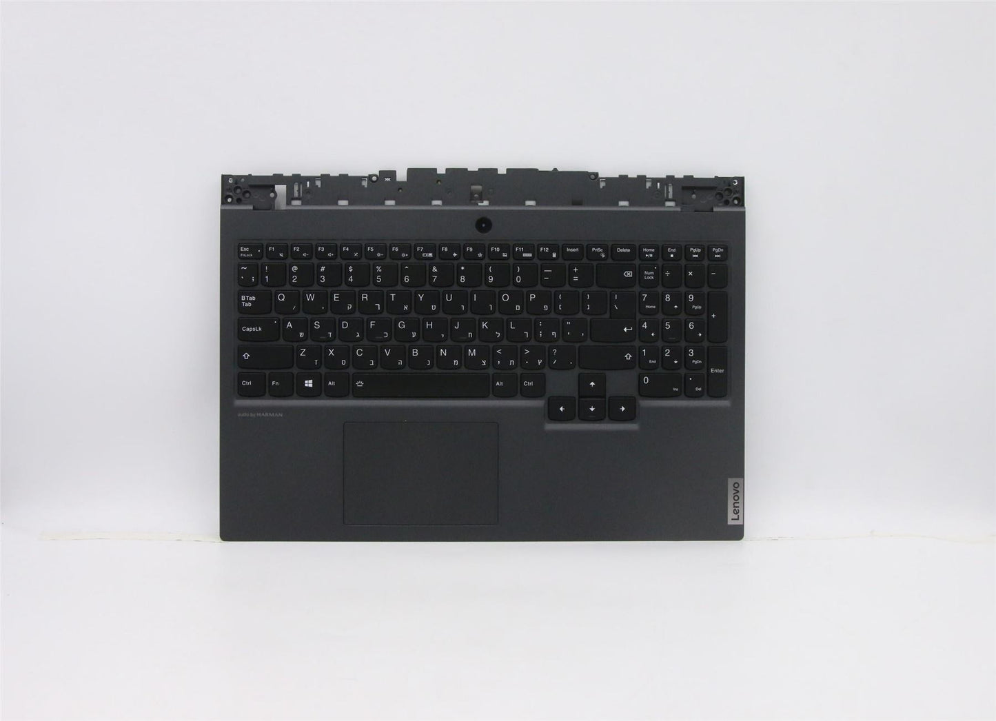 Lenovo 5 15ARH05H Palmrest Cover Touchpad Keyboard Hebrew Black 5CB0Z26899