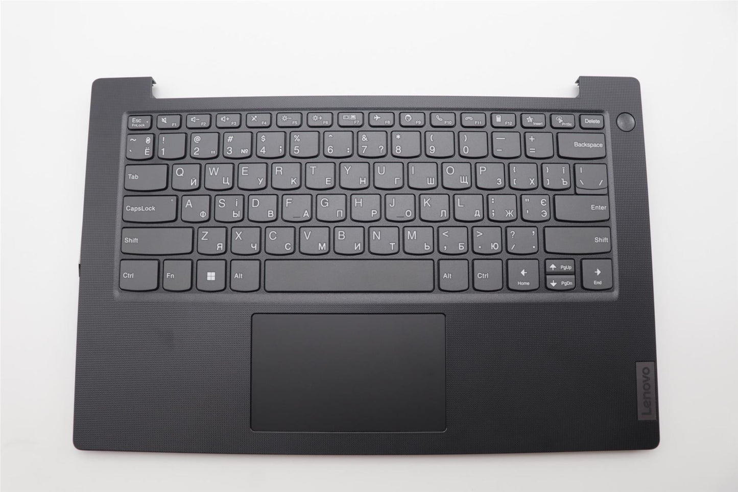 Lenovo V14 G4 IRU Palmrest Cover Touchpad Keyboard Ukrainian Grey 5CB1L67948