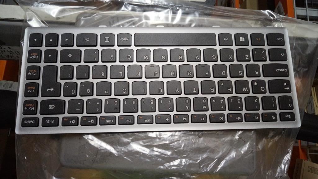 Lenovo T5E1-CCY-TUR-BlackKeySilverF-KBD Turkish Keyboard 25213505