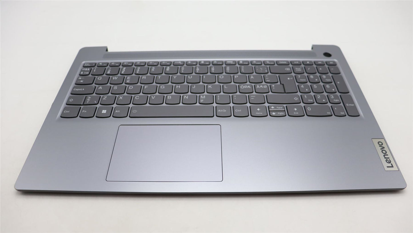Lenovo IdeaPad 3 15IAN8 Palmrest Cover Touchpad Keyboard Nordic 5CB1K95024