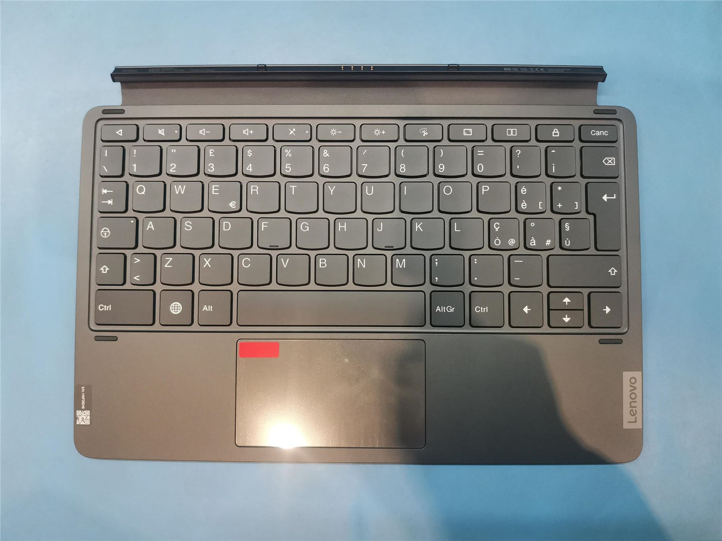 Lenovo Smart Bulb Dock Keyboard Palmrest Touchpad Italian Grey SO28D47879