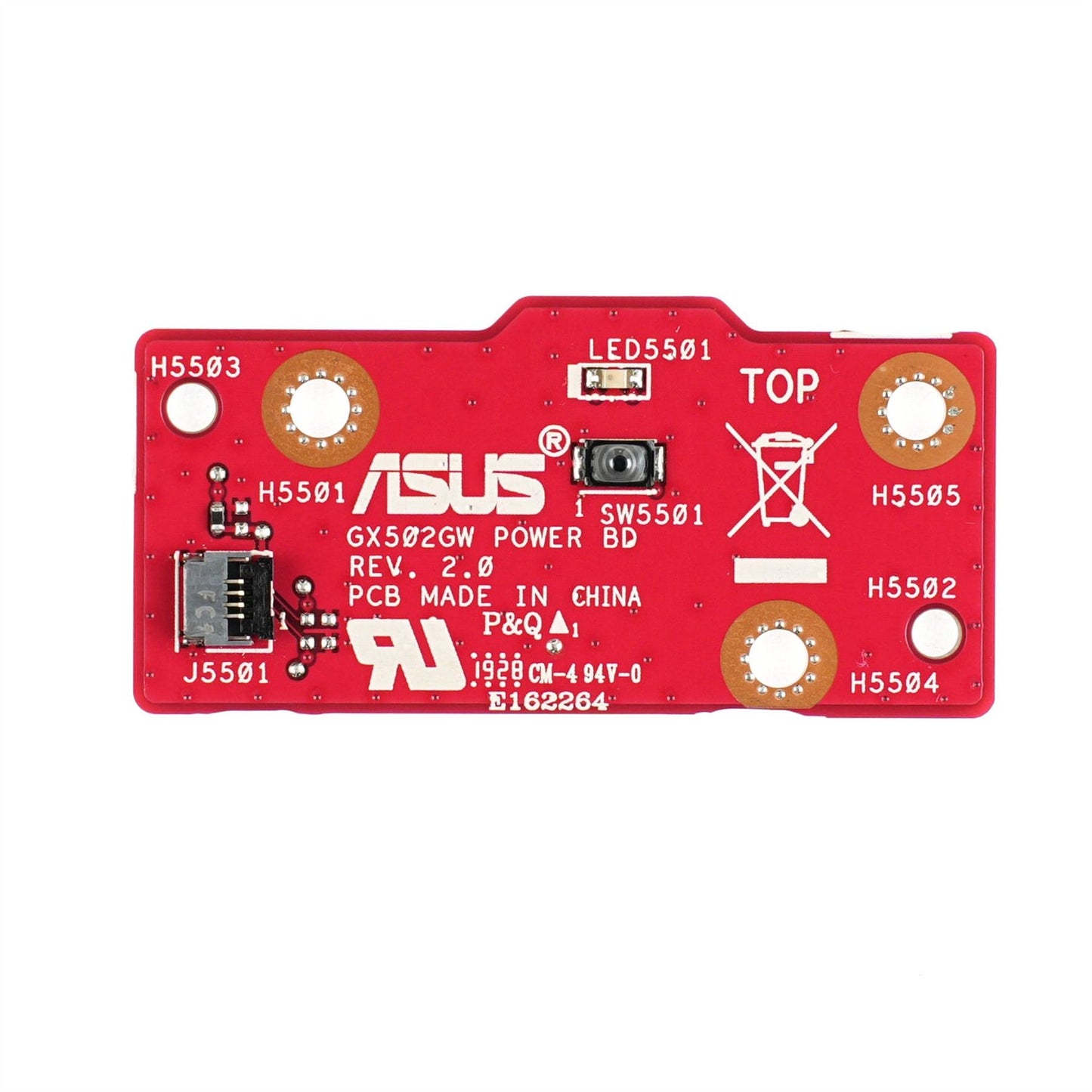 Asus GU502GW Power Switch Board 90NR0240-R10010