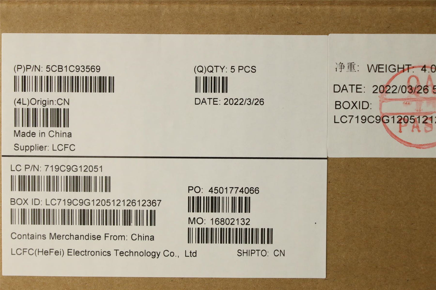 Lenovo Upper Case ASM_FRA L82JS STw/BUWRF 5CB1C93569