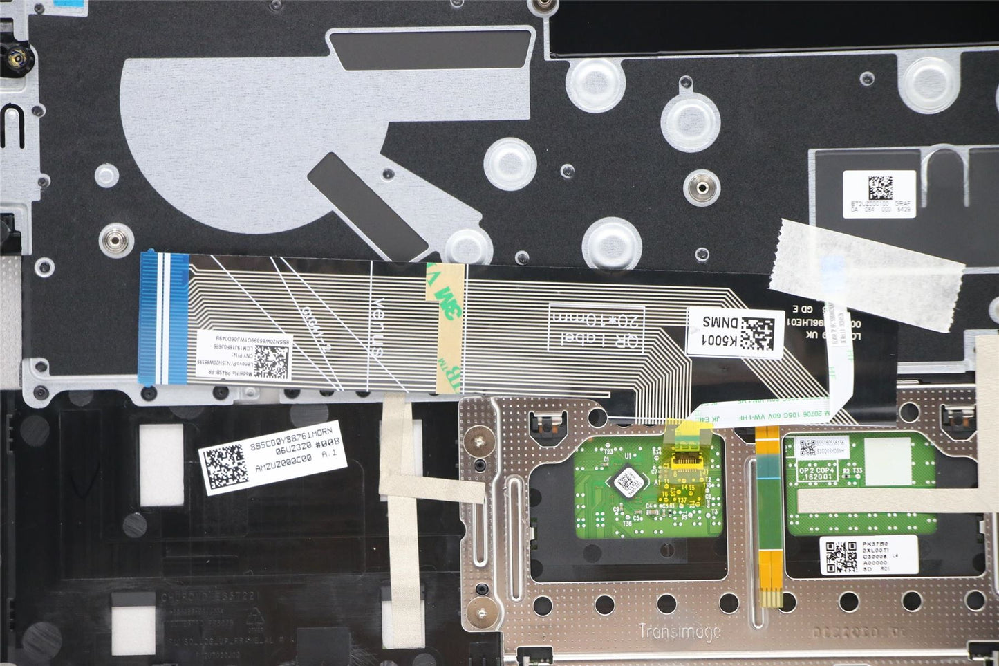 Lenovo IdeaPad 5-14IIL05 Keyboard Palmrest Top Cover French Black 5CB0Y88847