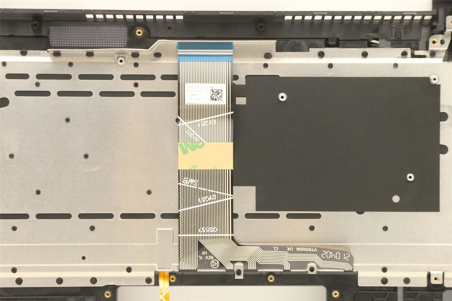 Lenovo IdeaPad 7 15IMH05 Keyboard Palmrest Top Cover Nordic 5CB0Z28194