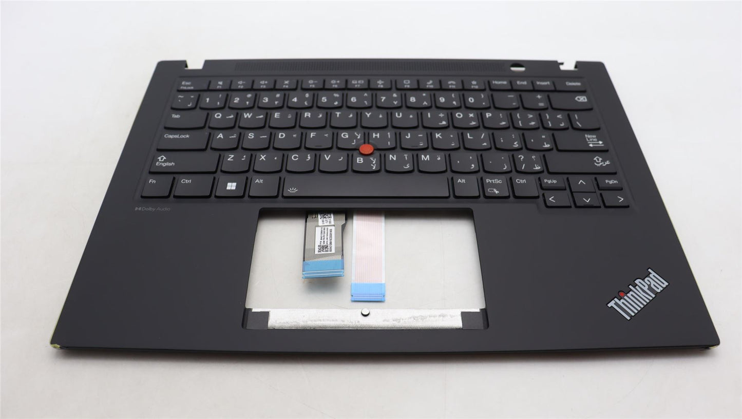 Lenovo ThinkPad T14s Gen 4 Keyboard Palmrest Top Cover Arabic Black 5M11J05848