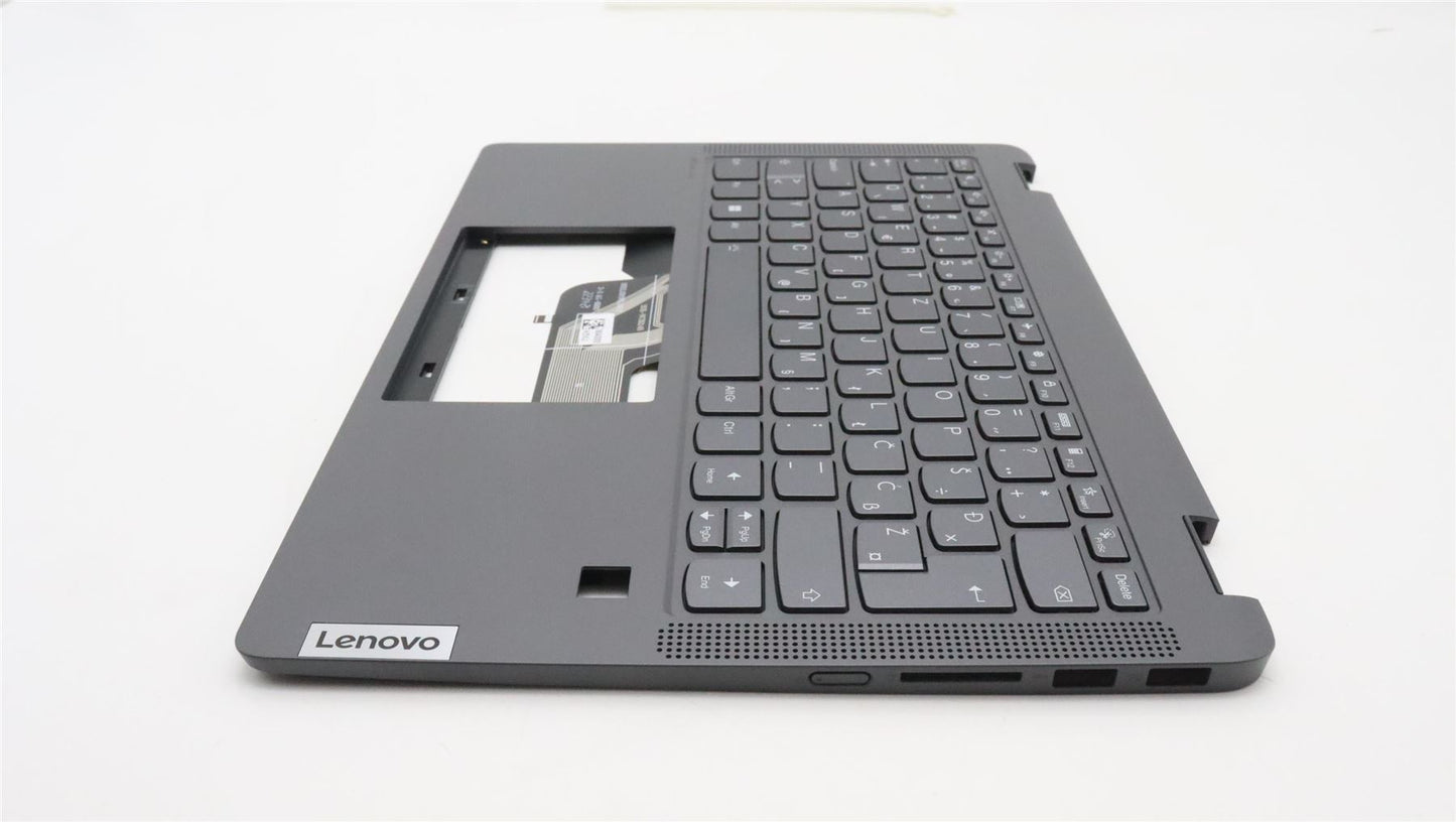 Lenovo IdeaPad 5 14ALC7 Keyboard Palmrest Top Cover Slovenian Backlit 5CB1H71445