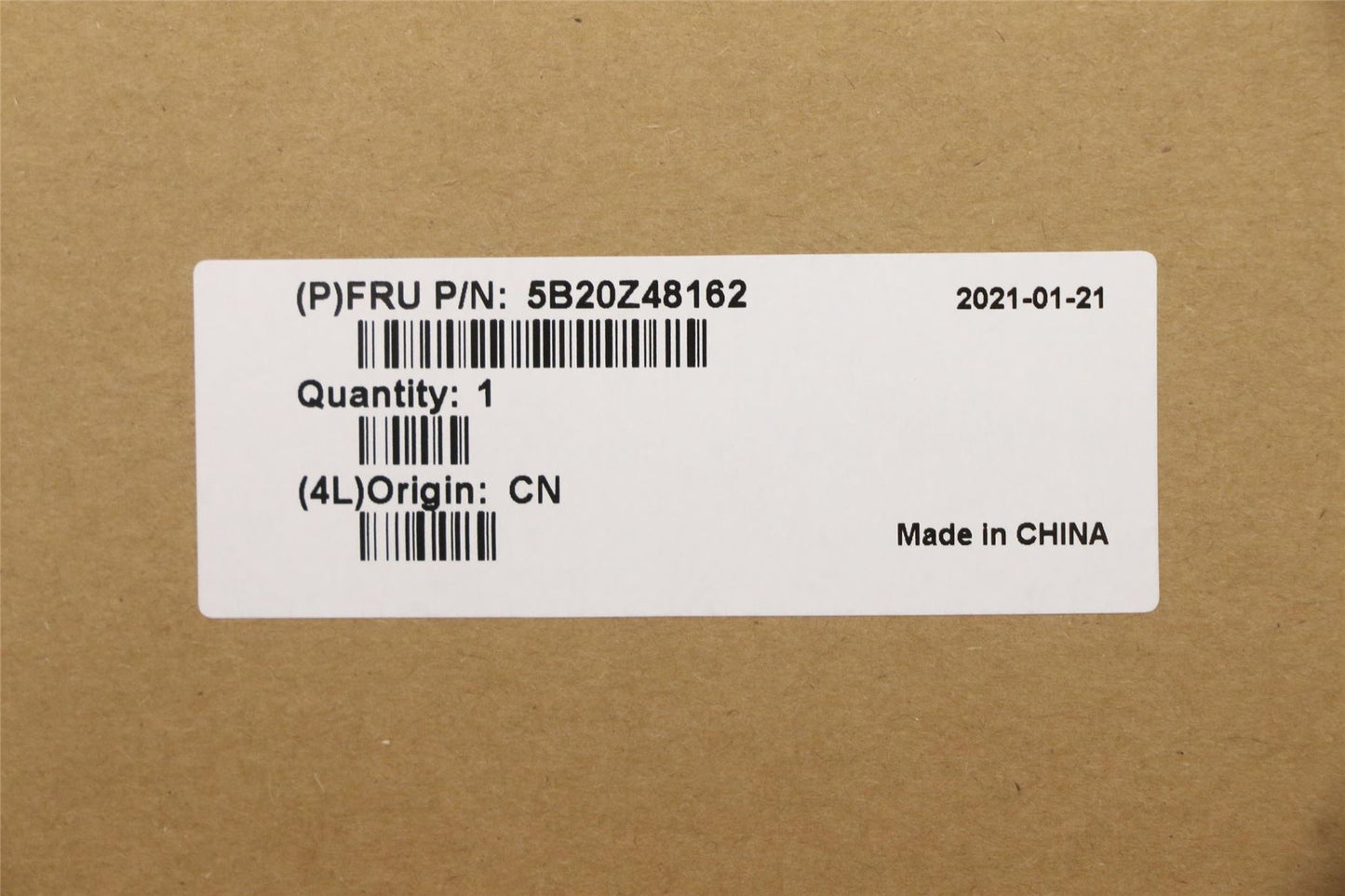 Lenovo FRU R3 3250C,UMA,4G memory 5B20Z48162