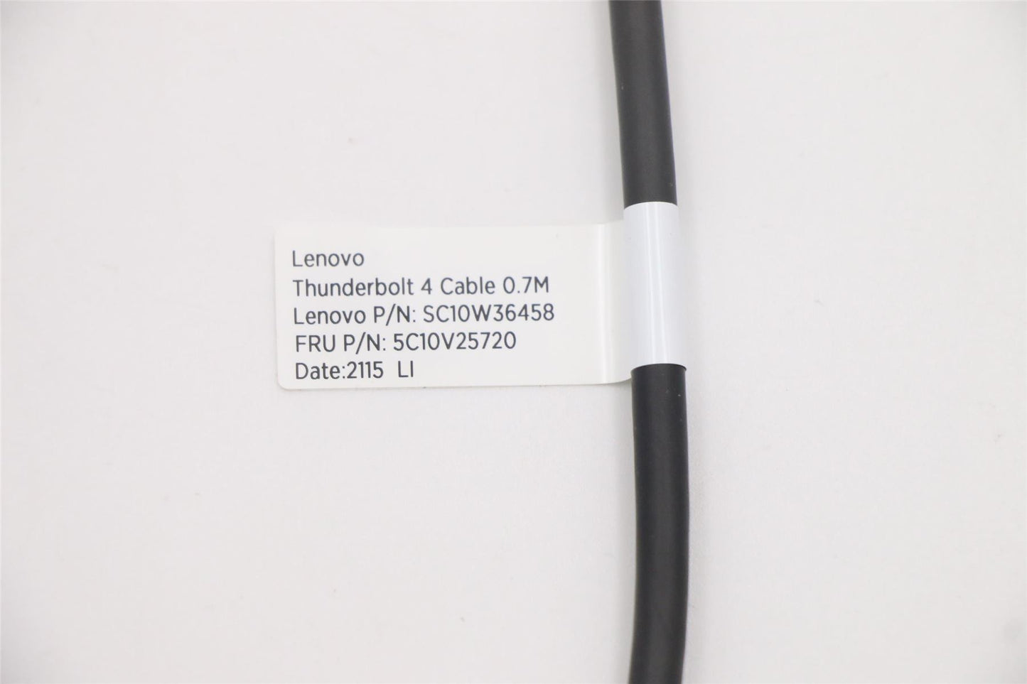 Lenovo 5C10V25720 FRU TBT4 Dock cable 0.7m Lintes