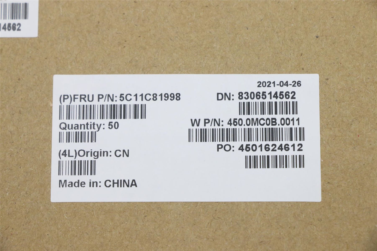 Lenovo Yoga X13 2 Trackpad Touchpad Cable 5C11C81998