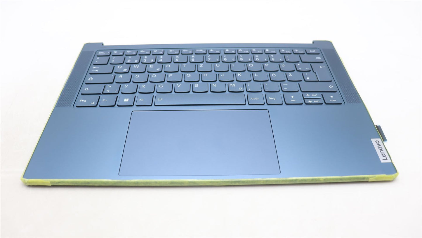 Lenovo Yoga 7 14APU8 Palmrest Cover Touchpad Keyboard German 5CB1L80568