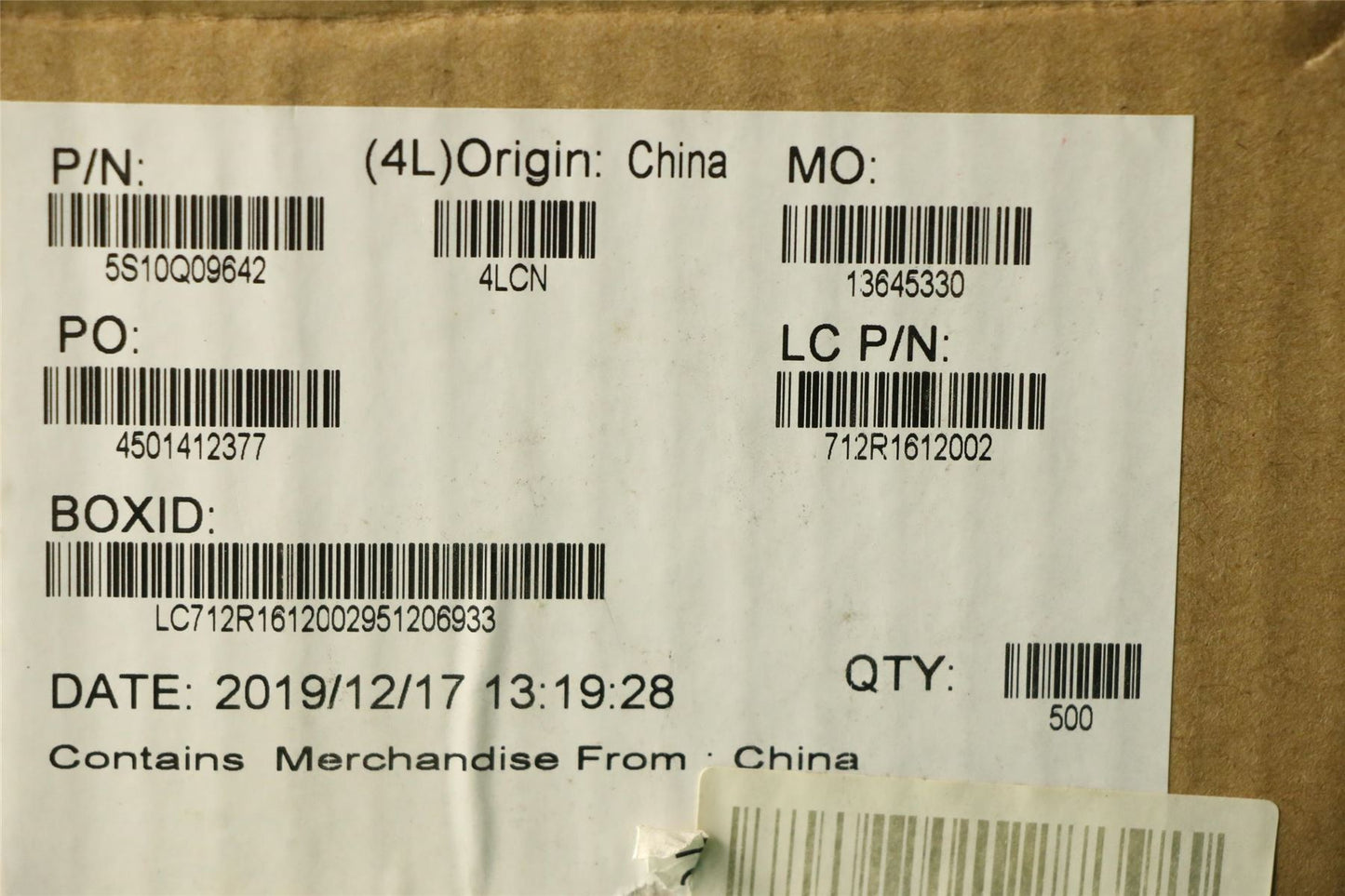 Lenovo 5S10Q09642 SCREW Screw L80Y7 Bezel toLCDCover Brkt