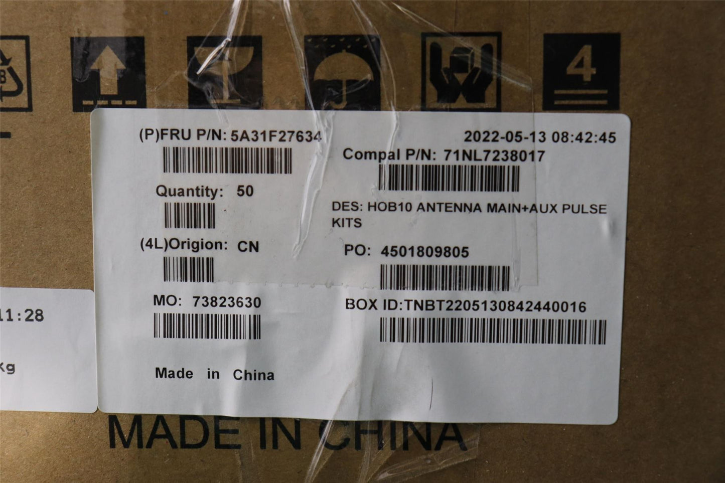 Lenovo Fru, AIO570_24 ANTENNA_Pulse 5A31F27634