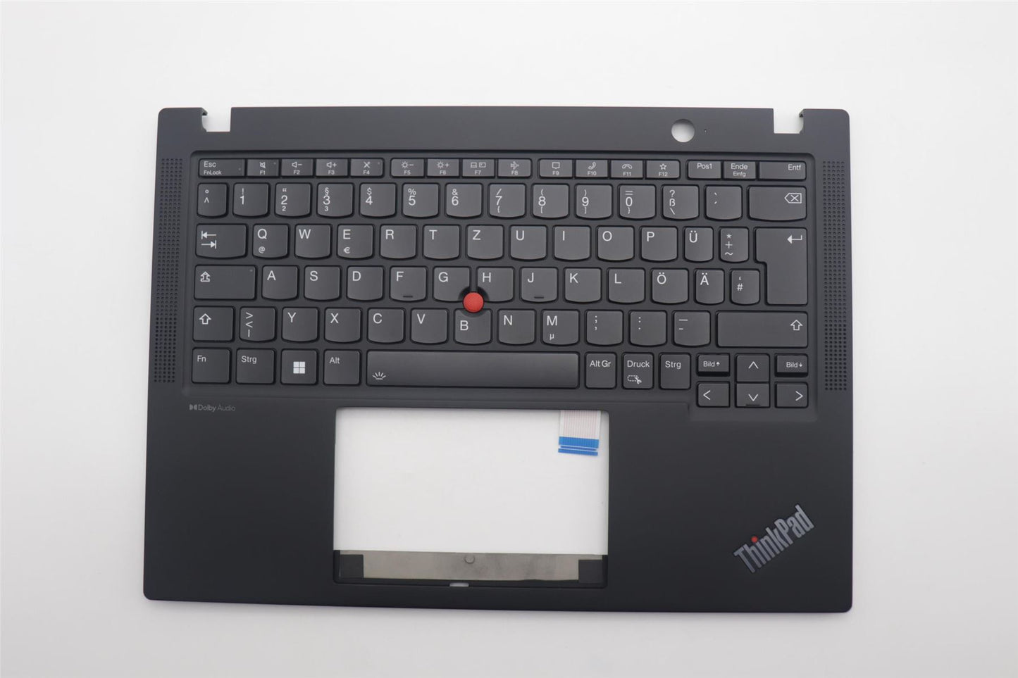 Lenovo ThinkPad X13 Gen 4 Keyboard Palmrest Top Cover German Black 5M11H94393