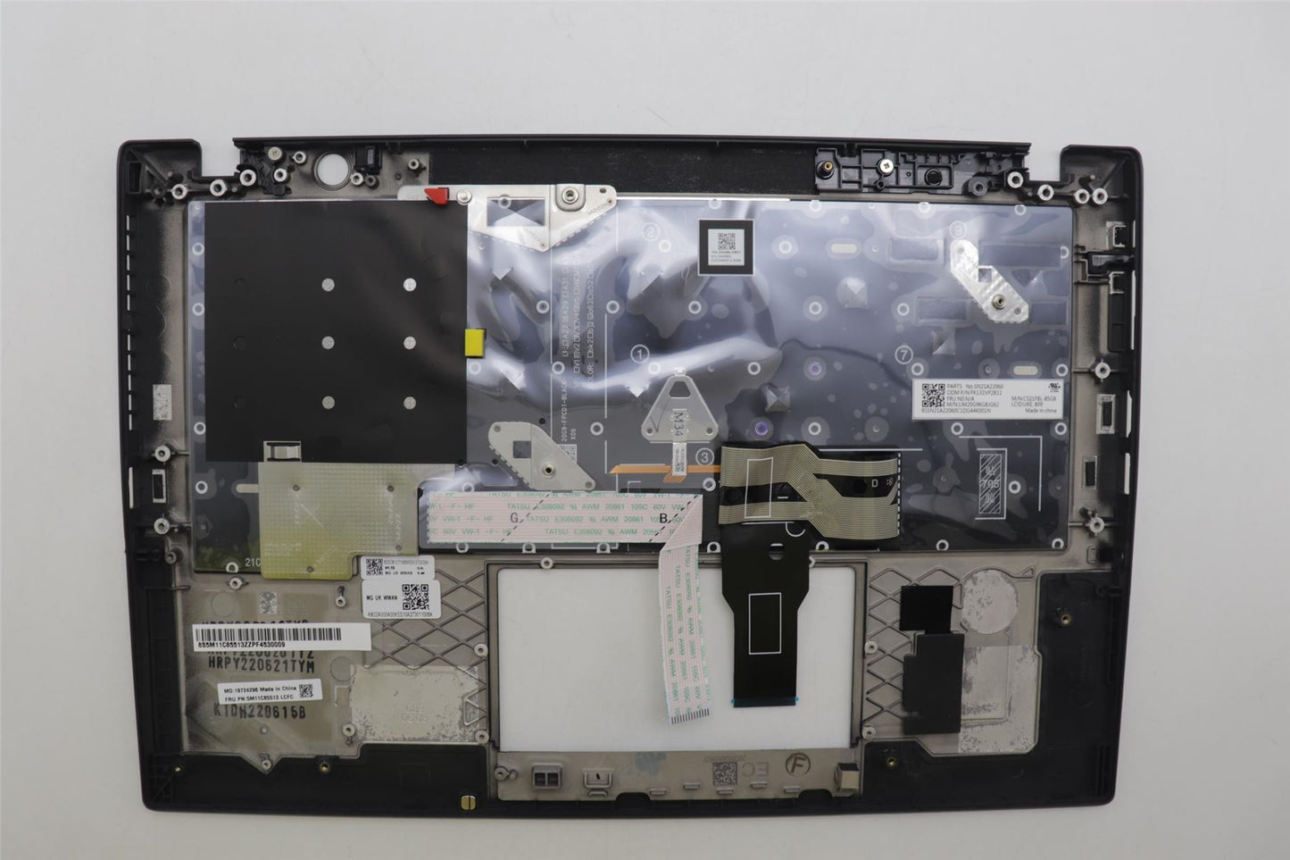 Lenovo ThinkPad T14s Gen 2 Keyboard Palmrest Top Cover UK Black 5M11C85513