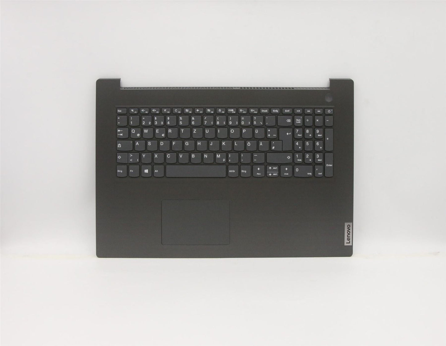 Lenovo V17-IIL Palmrest Cover Touchpad Keyboard German Grey 5CB0Z47750