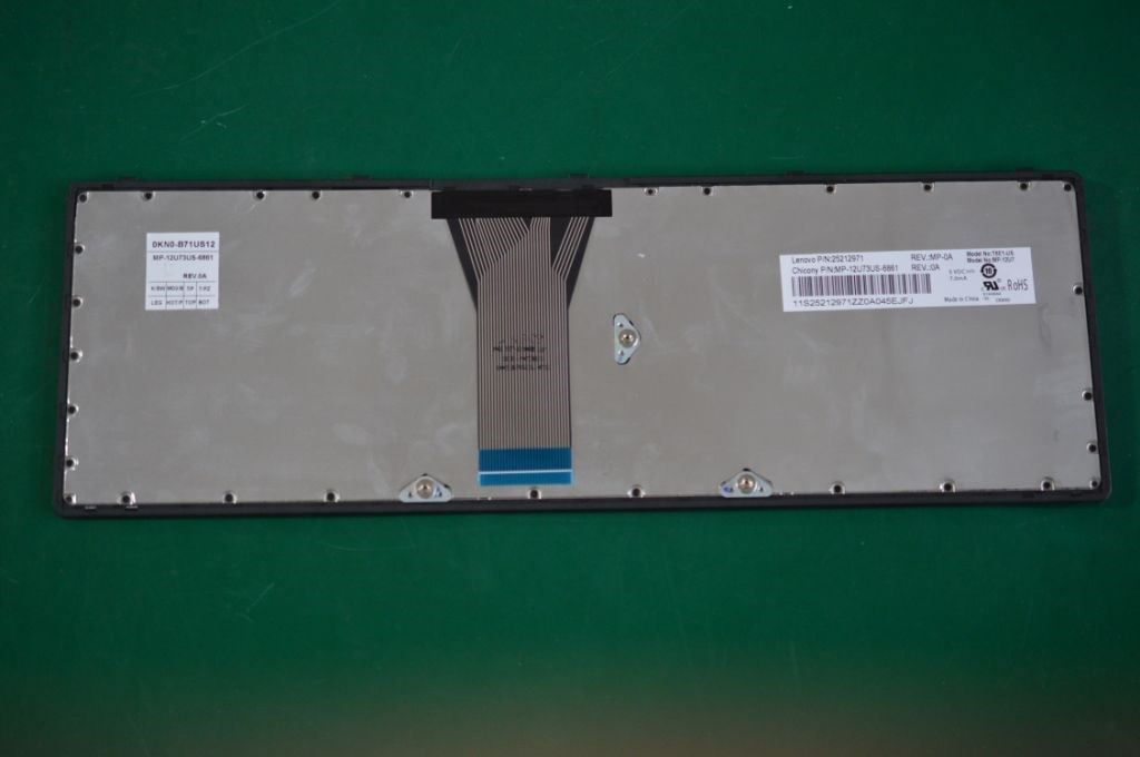 Lenovo T6E1-CCY-US-BlackKeyGreyF-KBD US English Keyboard 25212971