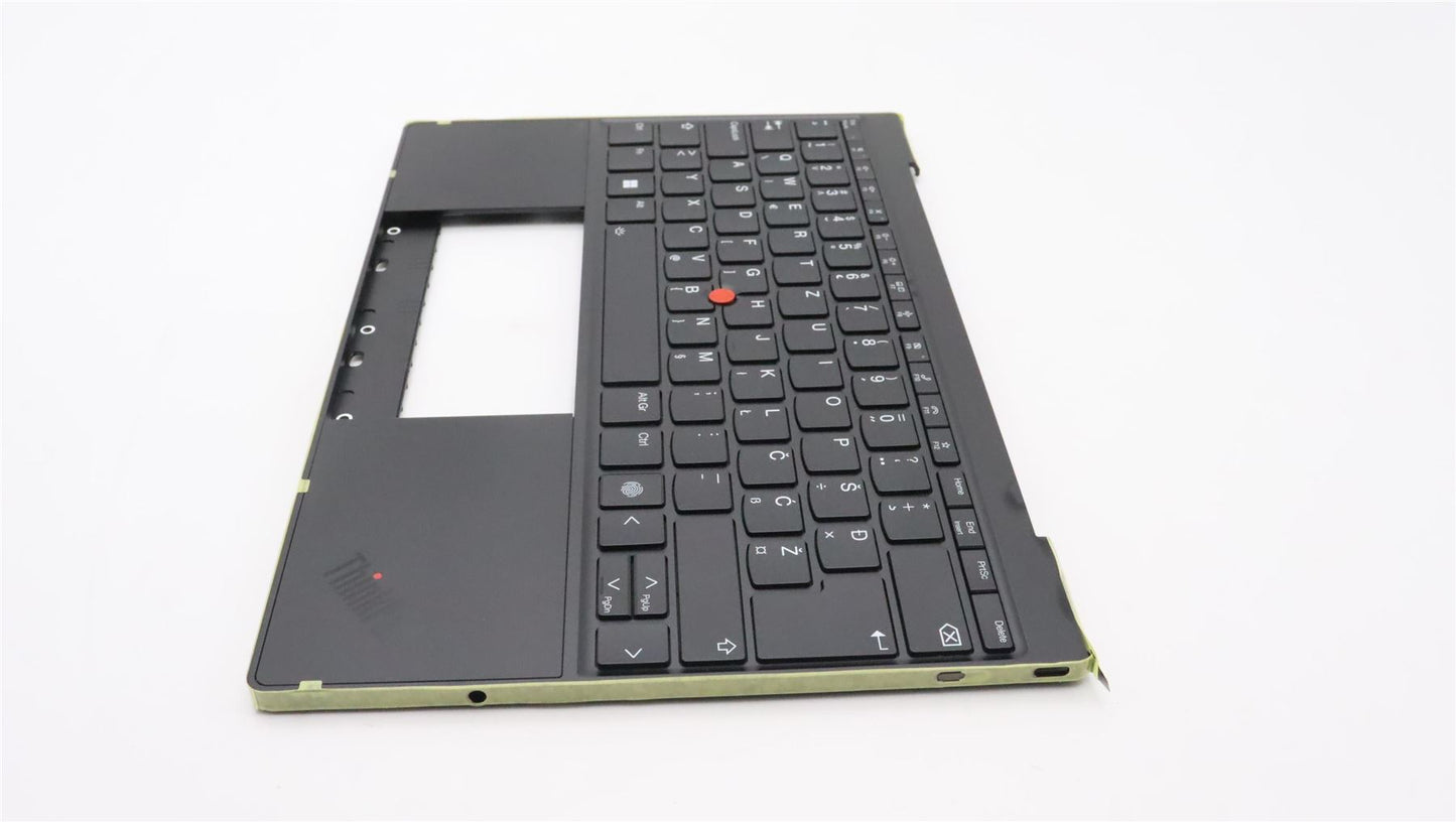 Lenovo ThinkPad Z13 Gen 1 Keyboard Palmrest Top Cover Slovenian 5M11H95020