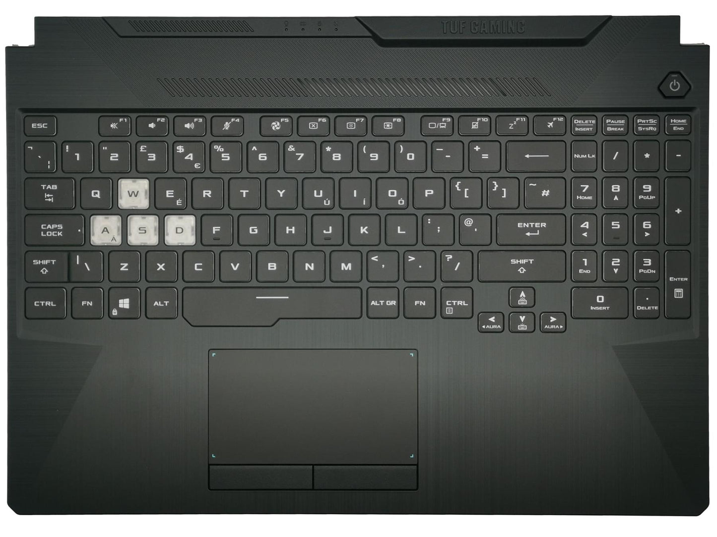 Asus FA506IU Fa506Iv Keyboard (Uk Module/As (Touchpad) (Black) 90NR03L4-R31UK0