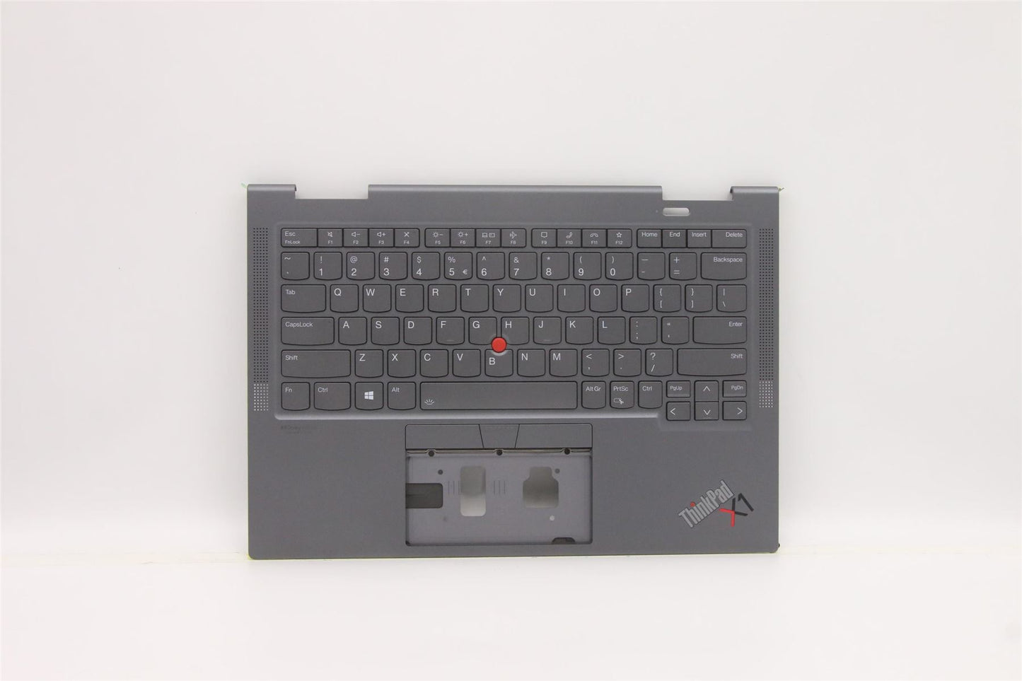 Lenovo Yoga X1 6th Keyboard Palmrest Top Cover US Europe Grey 5M11C41013