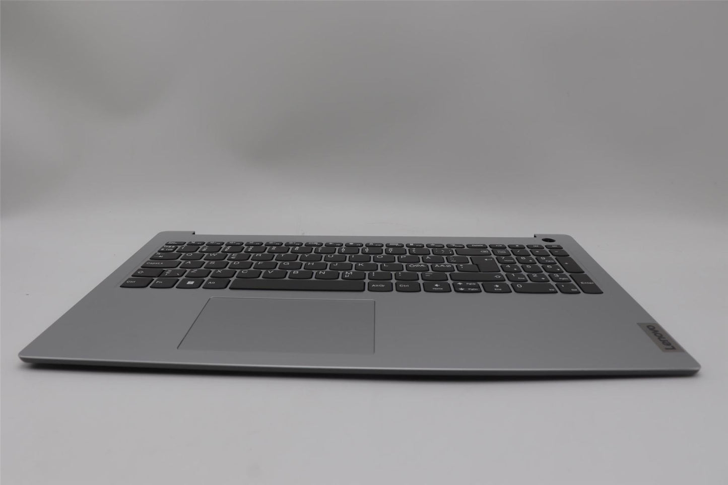 Lenovo IdeaPad 1 15AMN7 Palmrest Cover Touchpad Keyboard Nordic Grey 5CB1J52084