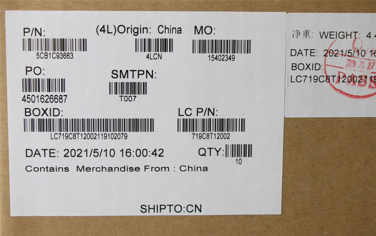 Lenovo Legion S7-15ACH6 Bottom Base Lower Cover Black 5CB1C93663