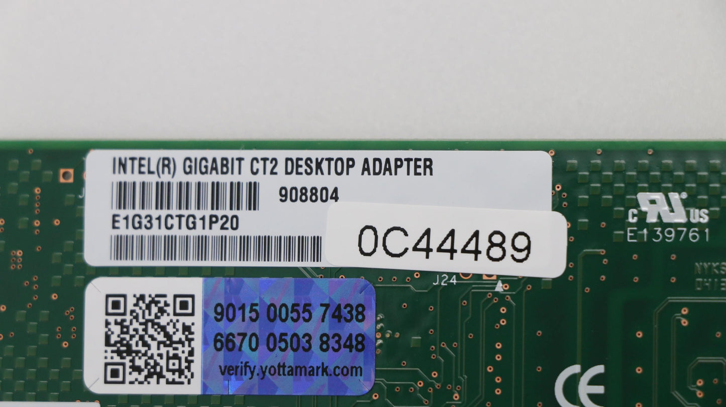 Lenovo Gigabit CT2 Desktop Adapter Board 03T7718